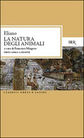 Copertina  La natura degli animali