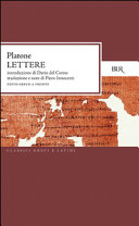 Copertina  Lettere