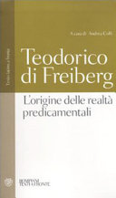 Copertina  L'origine delle realtà predicamentali