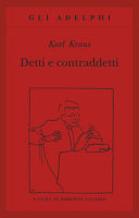 Copertina  Detti e contraddetti